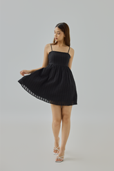 Elora Textured Mini Dress